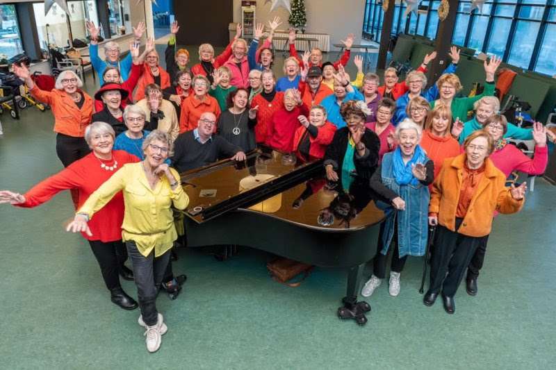 korenlint haarlem seniorenpopkoor lust for life 13 septmber 2025