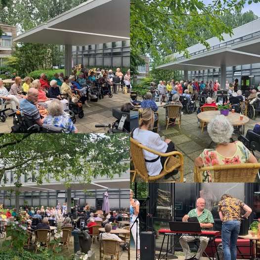 zomerconcert in vreugdehof seniorenpopkoor lust for life 18 juli 10.30 uur